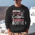 Boston Terrier Dog Bostie Halloween Costume Dog For Kids Unisex Sweatshirt, Boston Terrier Halloween Sweatshirts, funny gift