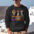 Boston Terrier Dog Halloween Christmas Hallothanksmas Men Women Kids Unisex Sweatshirt, Boston Terrier Halloween Sweatshirts, Boston Terrier Christmas Sweatshirts, funny gift