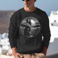 Boston Terrier Dog Nature Scene Graphic Art Men Women Girls Kids Unisex Sweatshirt, funny gift