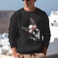 Boston Terrier Dog From Side Boston Bull Unisex Sweatshirt, funny gift