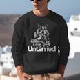 Boston Terrier Dog Untamed For Men Women Unisex Sweatshirt, funny gift