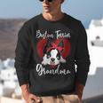 Boston Terrier Grandma Dog Owner Boston Terrier For Men Women Unisex Sweatshirt, funny gift
