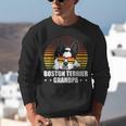 Boston Terrier Grandpa Dog Owner Boston Terrier Unisex Sweatshirt, funny gift