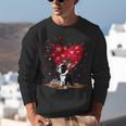 Boston Terrier Lover Heart Shape Boston Terrier Valentine Unisex Sweatshirt, funny gift
