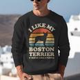 I Like My Boston Terrier And Maybe Like 3 People Dog Lover Unisex Sweatshirt, funny gift