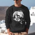 Boston Terrier And Moon Halloween Costume Dog Lover Unisex Sweatshirt, Boston Terrier Halloween Sweatshirts, funny gift