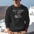Boston Terrier Puppy Need More Sleep Pajama For Bedtime Unisex Sweatshirt, funny gift