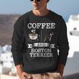 Boston Terrier Shirt Coffee And Boston Terrier Cute Dog For Men Women Girls Kids Unisex Sweatshirt, funny gift
