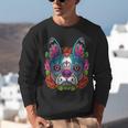 Boston Terrier Sugar Skull Dog Day Of The Dead Unisex Sweatshirt, funny gift
