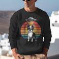 Boston Terrier UFO Alien Boston Terrier Dog Mom Dad Unisex Sweatshirt, Boston Terrier Mom Sweatshirts, Boston Terrier Dad Sweatshirts, funny gift