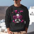 Boston Terrier Valentines Day Shirt Heart Dog Lover Unisex Sweatshirt, funny gift