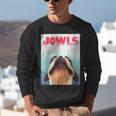 Boston Terriers Jowls Dog Mom Dog Dad Unisex Sweatshirt, funny gift