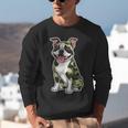 Camo Boston Terrier Pet Owner Camouflage Dog Lover Unisex Sweatshirt, funny gift