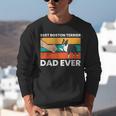 Cute Boston Terrier Best Boston Terrier Dad Ever Unisex Sweatshirt, Boston Terrier Dad Sweatshirts, funny gift