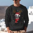 Family Matching Reindeer Xmas Boston Terrier Christmas Unisex Sweatshirt, Boston Terrier Christmas Sweatshirts, funny gift