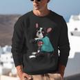Father's Day Gift Dog Dad Boston Terrier i Love Dad Tattoo Unisex Sweatshirt, Boston Terrier Dad Sweatshirts, funny gift