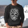 Halloween Costume Skull Boston Terrier Dog Lover Unisex Sweatshirt, Boston Terrier Halloween Sweatshirts, funny gift