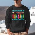 THE INFLUENCE OF A GREAT TEACHER IS NEVER ERASED Teaching For Men Women Girls Kids Unisex Sweatshirt, funny gift
