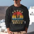 Proud Boston Terrier Dad Dog Owner Fathers Day Men Women Kids Unisex Sweatshirt, Boston Terrier Dad Sweatshirts, funny gift