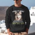 Siberian Husky Professional Human Trainer Unisex Sweatshirt, funny gift