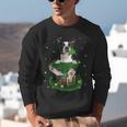 St Patrick's Day Leprechaun Boston Terrier Dog Shamrock For Men Women Kids Unisex Sweatshirt, funny gift