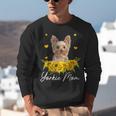Sunflower Yorkie Mom Dog Lover Unisex Sweatshirt, funny gift