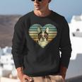 Vintage American Boston Terrier Lovers Valentine's Day Unisex Sweatshirt, American Boston Terrier Sweatshirts, funny gift