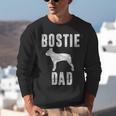 Vintage Boston Terrier Dad Dog Daddy Bostie Father Unisex Sweatshirt, Boston Terrier Dad Sweatshirts, funny gift