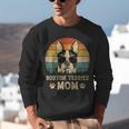 Vintage Boston Terrier Mom Dog Lovers Mother's Day Unisex Sweatshirt, Boston Terrier Mom Sweatshirts, funny gift