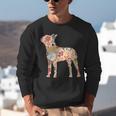 Vintage Floral Boston Terrier For Dog Lover Unisex Sweatshirt, funny gift