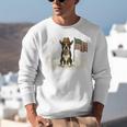 Boston Terrier 4th Of July US American Flag Dog Patriotic Unisex Sweatshirt, American Boston Terrier Sweatshirts, Patriotic Boston Terrier Sweatshirts, Boston Terrier 4th Of July Sweatshirts, funny gift