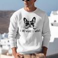 Boston Terrier Dog Owner I Do What I Want Pet Unisex Sweatshirt, funny gift