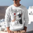Boston Terrier Grandma Mother's Day Dog Mom Unisex Sweatshirt, Boston Terrier Mom Sweatshirts, funny gift