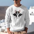 Boston Terrier Halloween Shirt Did Someone Say Treat Unisex Sweatshirt, Boston Terrier Halloween Sweatshirts, funny gift