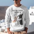 Boston Terrier Mom Dogs Mum Woman Unisex Sweatshirt, Boston Terrier Mom Sweatshirts, funny gift