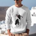 Love NOPE Boston Terrier Dog Lover Unisex Sweatshirt, funny gift