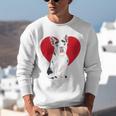 Valentine's Day Boston Terrier Lover Unisex Sweatshirt, funny gift