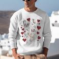 Valentine's Day Boston Terrier Unisex Sweatshirt, funny gift