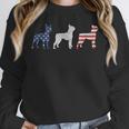 Boston Terrier 4th Of July Dog Patriotic USA Flag Man Woman Unisex Sweatshirt, novelty gifts, funny gifts