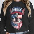 Boston Terrier 4th Of July US Merica Bostie Dog Patriotic For Men Women Kids Unisex Sweatshirt, novelty gifts, funny gifts