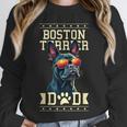 Boston Terrier Dad Boston Bull Bostie Dog Unisex Sweatshirt, novelty gifts, funny gifts