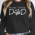 Boston Terrier Dad Dog Breed Daddy Owner Puppy Father Papa Men Women Unisex Sweatshirt, novelty gifts, funny gifts
