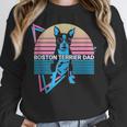 Boston Terrier Dad Retro Unisex Sweatshirt, novelty gifts, funny gifts