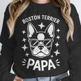 Boston Terrier Dad Boston Terrier Unisex Sweatshirt, novelty gifts, funny gifts