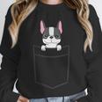 Boston Terrier In The Pocket Cute Boston Terrier Dog For Men Women Girls Kids Unisex Sweatshirt, novelty gifts, funny gifts