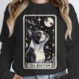 Boston Terrier Tarot Card Star With The Moon Men Women Kids Unisex Sweatshirt, novelty gifts, funny gifts