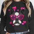 Boston Terrier Valentines Day Shirt Heart Dog Lover Unisex Sweatshirt, novelty gifts, funny gifts