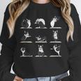 Boston Terriers Yoga Unisex Sweatshirt, novelty gifts, funny gifts
