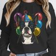 Celebration Event Birthday Party Boston Terrier Unisex Sweatshirt, novelty gifts, funny gifts