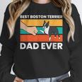 Cute Boston Terrier Best Boston Terrier Dad Ever Unisex Sweatshirt, novelty gifts, funny gifts